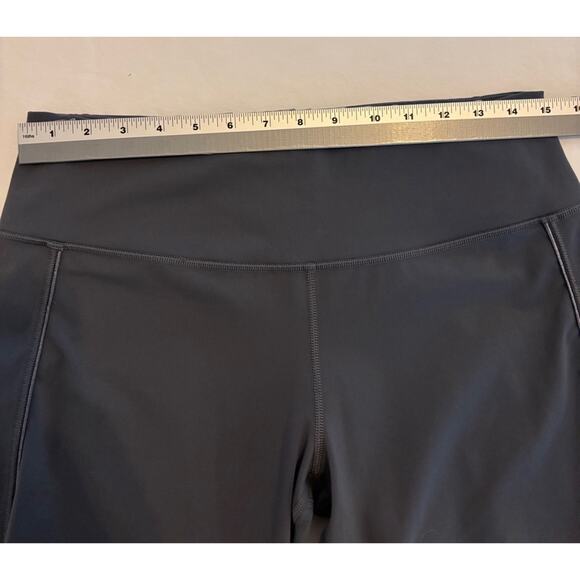 Victoria Sport Victoria's Secret Gray Leopard Print Mesh Athletic Leggings L/G - Picture 5 of 8